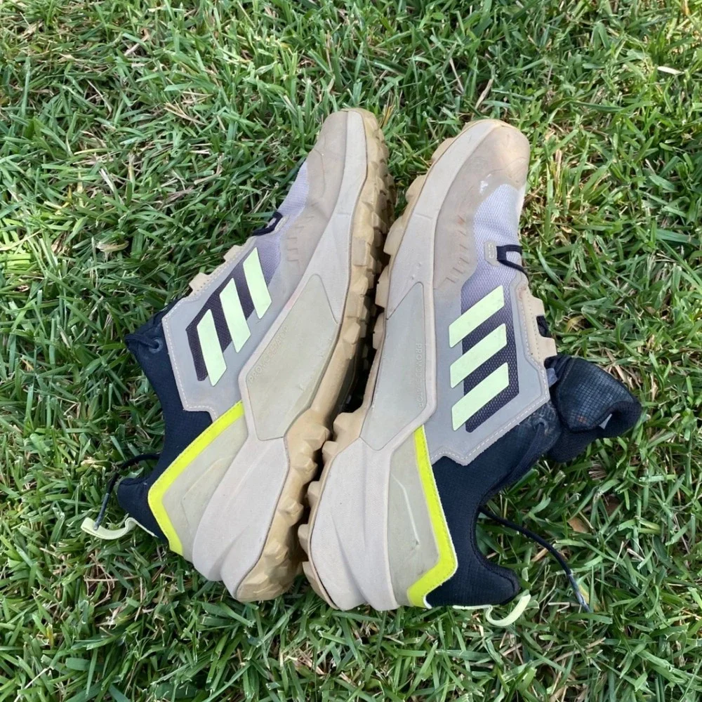 Adidas Terrex Swift R3 GORE-TEX Mens Trail Hiking Shoes Tan Black FZ3275 Size 12 - Picture 7 of 11